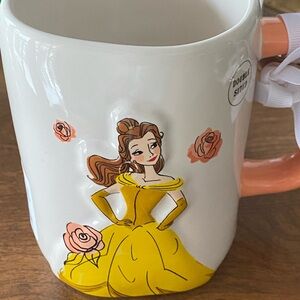 Rae Dunn Disney Princess Belle Mug Ceramic